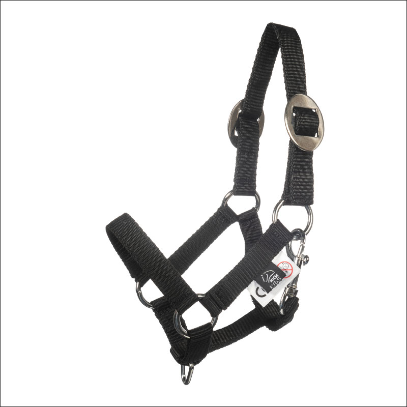 Hobby Horsing Basic - Halfter und Strick - schwarz Hobby Horsing Basic - Halfter und Strick - schwarz