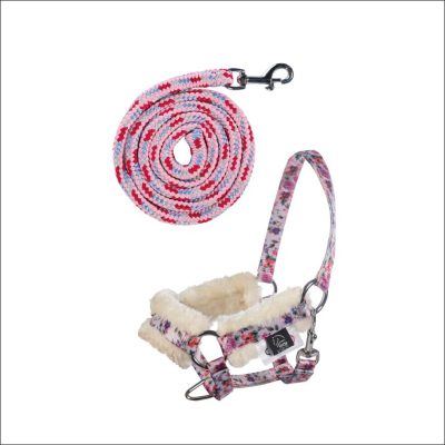 Hobby Horsing - Print - Halfter und Strick - flower